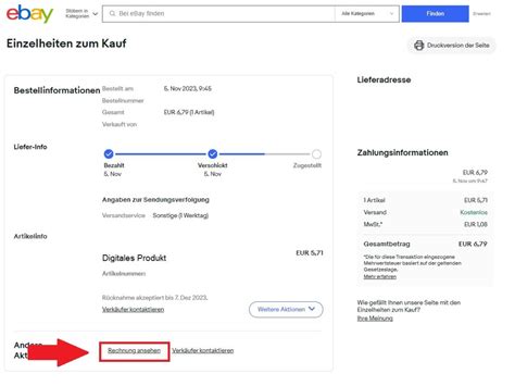 ebay rechnung nicht ausgezahlt.